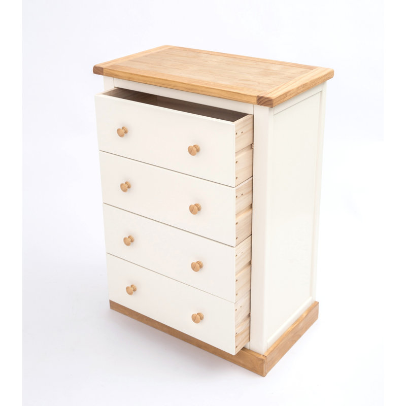70cm W 4 - Drawer Chest of Drawers, White