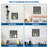 Stainless Steel Shower Niche, Gunmetal Black-699068970-695000970