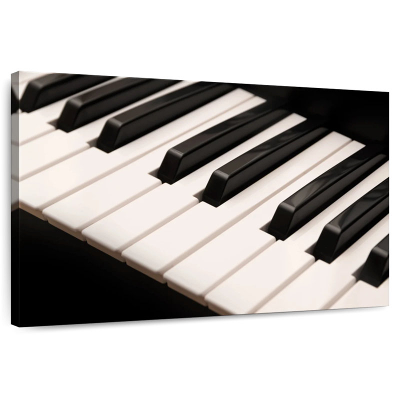 Abarca Notes Of Piano Keys, H 30 po x l 45 po