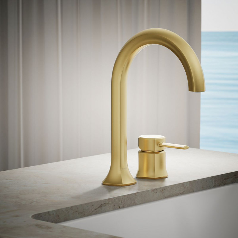Poignée de salle de bain l 2,25 "x H 3,38" Occasion, Or