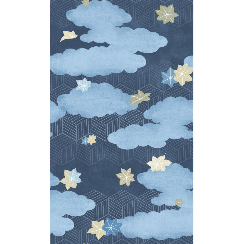 Dreamy Deco Landscapes, Faded Denim