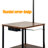 59.06'' Tray Table Floor Lamp with USB & Type-C & AC Port，Modern Shelves Side Table