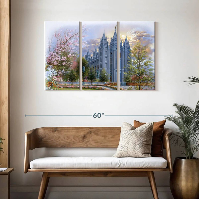 Rorry Temple Garden, 28" H x 45" W