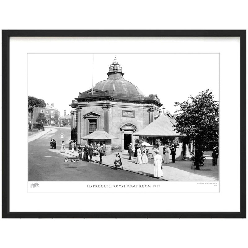 Harrogate, Royal Pump Room 1911 - Single Picture Frame Print, 45cm H x 60cm W x 2.3cm D