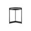 Akay Glass Top End Table-70211112-70211113