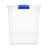 Homz Storage Organizing Container Bin with Latching Lids-71007993-71007994-97291500