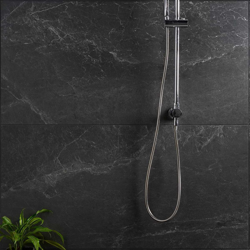 ZenTech 24x48 Matte Porcelain Tile, Graphite Gray