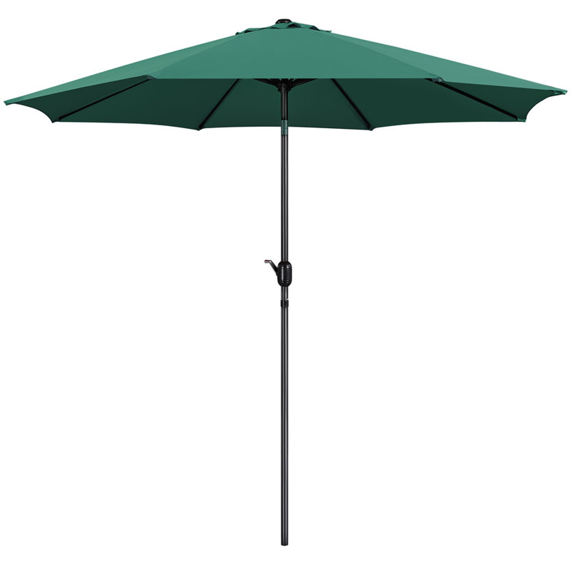 294cm Market Parasol, Dark Green