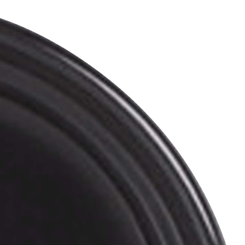 Elite Global Solutions Melamine Condiment Server, Black, 1" H x 2.13" W x 2.13" D