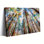 «Vibrant Tall Forest Trees», reproduction d'impression sur toile tendue