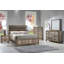 Ensemble de chambre à coucher à panneau en mélamine Josabet-295937418-332895241