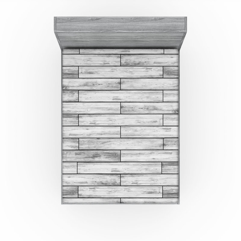 Ensemble de 2 draps-housses Ambesonne Rustic Home, Ensemble de draps pour lit très grand californien