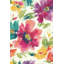 Papier peint floral abstrait abstrait mural