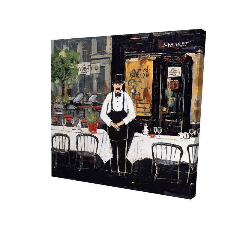 The Cabaret - Toile de paysage de rue pour la décoration intérieure