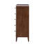 Commode 5 tiroirs Houston - Noyer