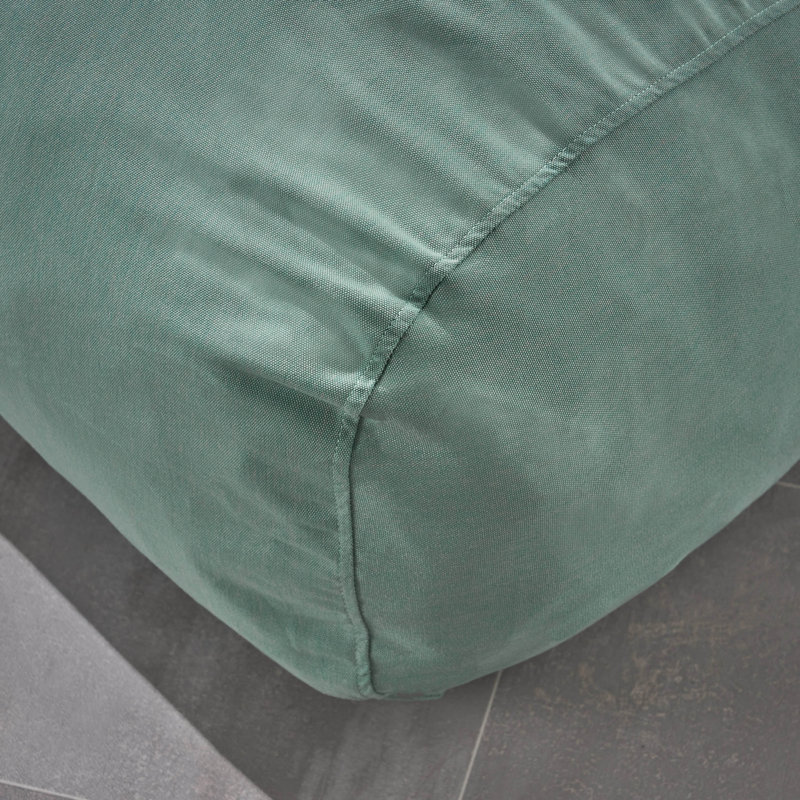 Coussin de sol 15 po, Bleu sarcelle