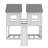 House Bunk Bed With Slide And Windows