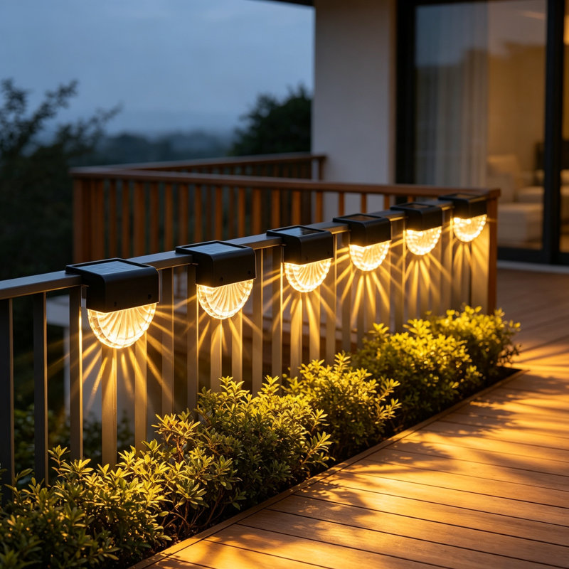 Natural Solar Powered Deck Light