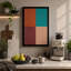 Four Colour Geometry Geometric - Wrapped Canvas-624533513-624533519