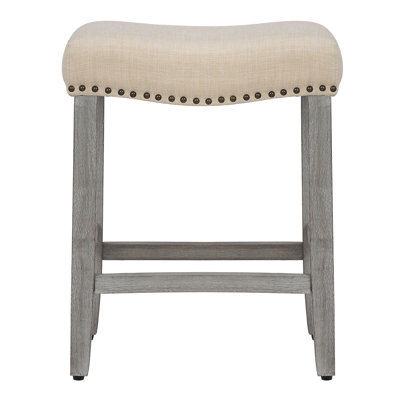 Tabouret de bar et de comptoir rembourré Jameson