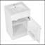 Meuble-lavabo de 20 po avec lavabo et tablette réglable-1652664978