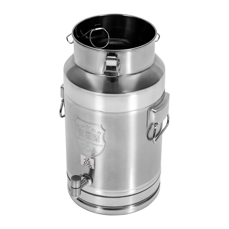 Distributeur de boissons en acier inoxydable Demitrios, H 18,11 po x l 9,84 po x P 9,84 po