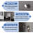 18'' Modern Free-standing Single Bathroom Vanity Set For Small Space-814182364