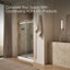 Levity 47.58" x 74" Bypass Shower Door with CleanCoat® Technology-683552978-741984735