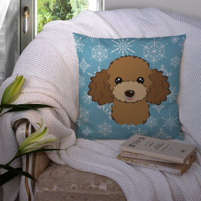  Coussin Snowflake