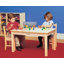 Table d'écriture en bois pour enfants