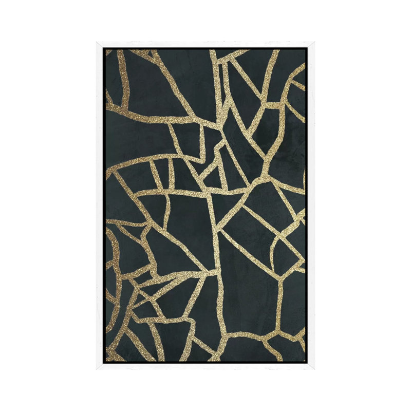 Broken Soul I 1 Piece Painting on Canvas, 66.04cm H x 45.72cm W x 3.81cm D, White Framed