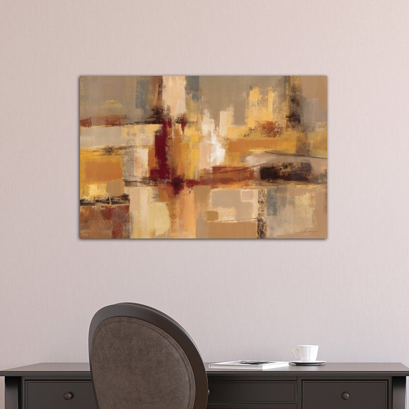«Sandcastles», reproduction d'art sur toile tendue, H 12 po x l 18 po x p 1,5 po, Toile tendue, Pas de tapis