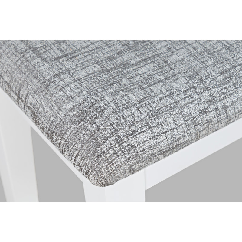 Jessim Upholstered Bench, White