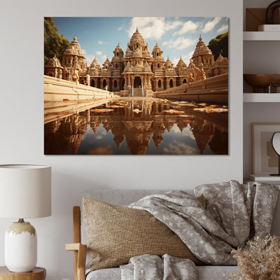 " Hinduisim Art Temple Reflections I "