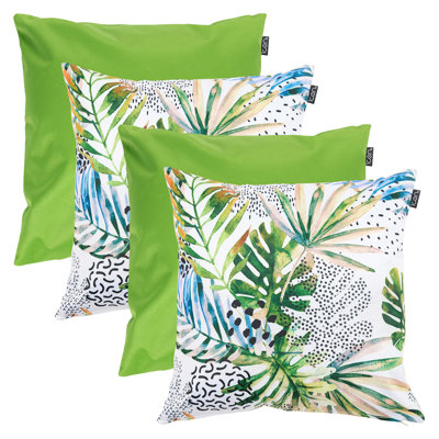 Indoor / Outdoor Abstract Multi Square Cushion