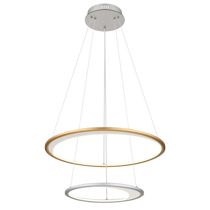 Coatney 1 - Light Silver LED Pendant