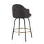 Ensemble de 2 tabourets de comptoir à hauteur fixe Lakyia-101380323