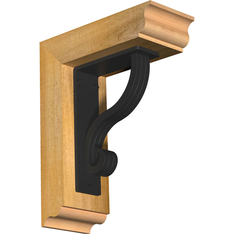 Support traditionnel Ashford, H 12 po x P 9 1/2 po, Sapin Douglas de l 4 po x T 2 po (sciage brut)