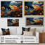Cosmic Art Frog - Frogs & Toads, reproduction d'art sur toile-429618467-429618452