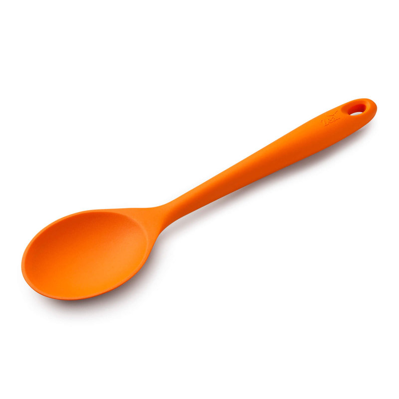Zeal Cooking Spoon, Neon Orange