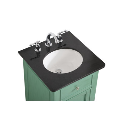 Meuble-lavabo simple l 19 po x P 19 po x H 35 pi Otto
