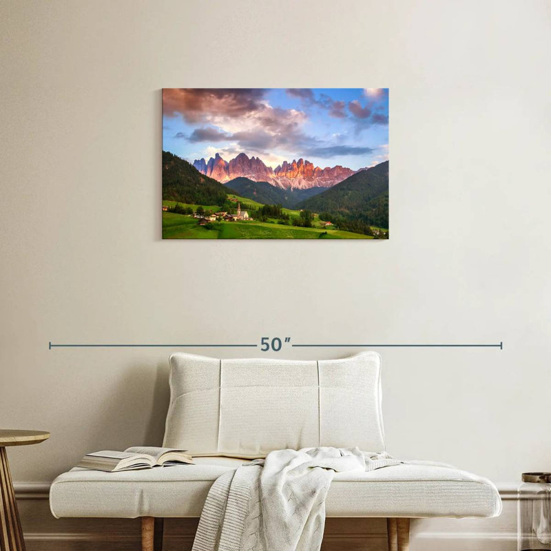 Paysage de montagne Alvord St. Magdalena, H 20 po x l 30 po