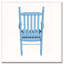 Chaise berçante en bois massif-734486775