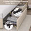 Lit plateforme tapissier avec rangement Cahlin-1235880510-1235880508