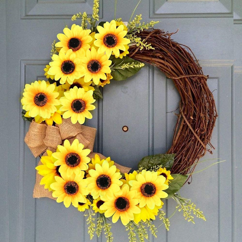Fabric Sunflower Arrangement