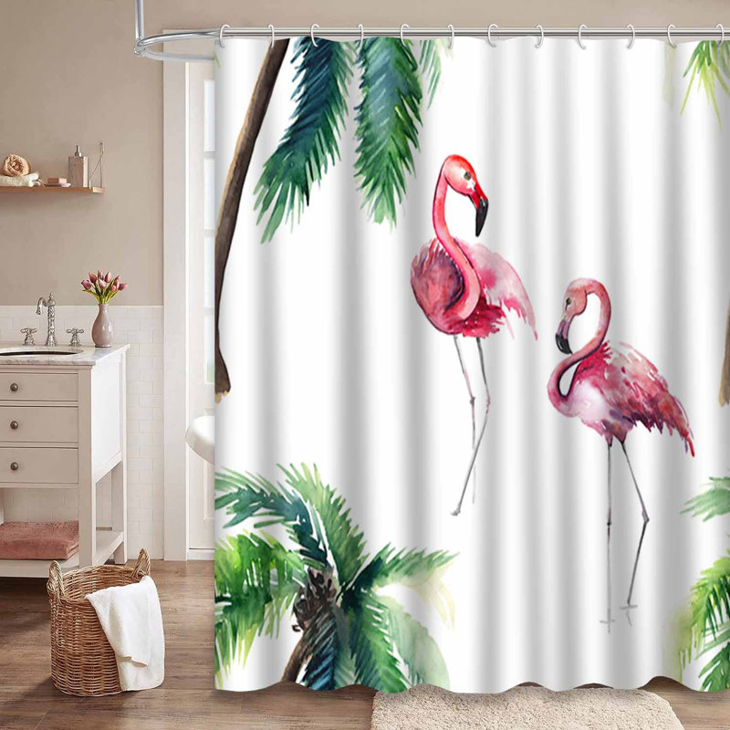 Magnifiques palmiers tropicaux vert vif Hawaii avec 12 crochets, L 72 po x l 78 po