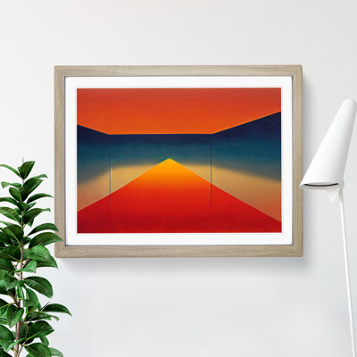 Minimalism Modern Art Vol.2 Abstract - Framed Print