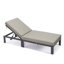 Méridienne ajustable - Fauteuil inclinable d'extérieur, chaise longue de piscine, chaise longue de jardin avec repose-tête et coussins, résistante aux intempéries et aux rayons UV-1323069994