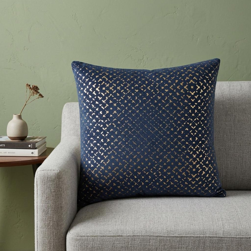 Coussin décoratif en coton 20 po