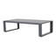 Table basse confortable et double Yb15052, coussins bruns, aluminium, espace de vie avec revêtement moderne, décoration intérieure